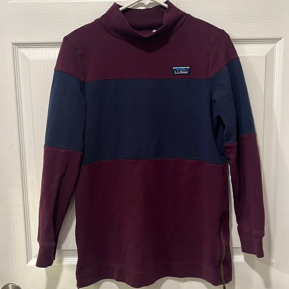 L.L. Bean Women’s Rugby Mockneck Tunic - Size Small - Picture 3 of 10
